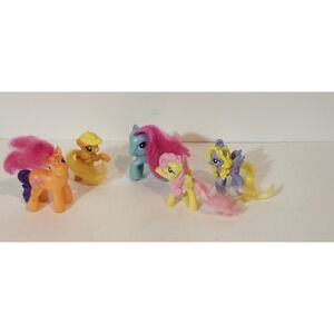 Lot Of 5‎ My Little Pony Figures-Hasbro Toys